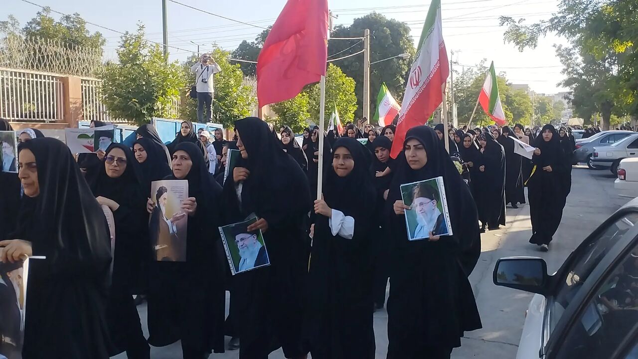 فیلم| میثاق دوباره بانوان انقلابی دلفان با ولایت