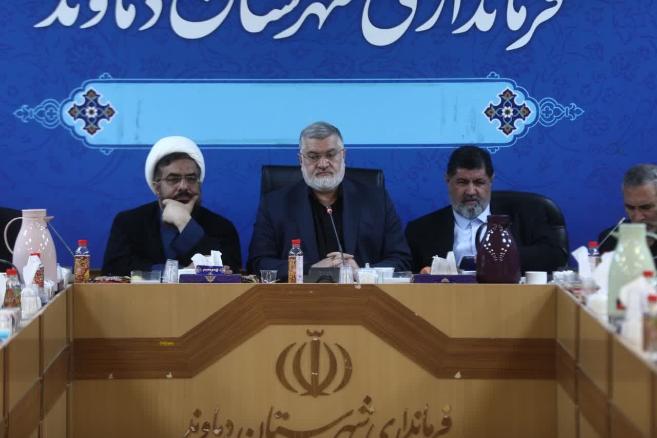 سفر استاندار تهران به دماوند با تصویب  ۶۳ مصوبه به پایان رسید