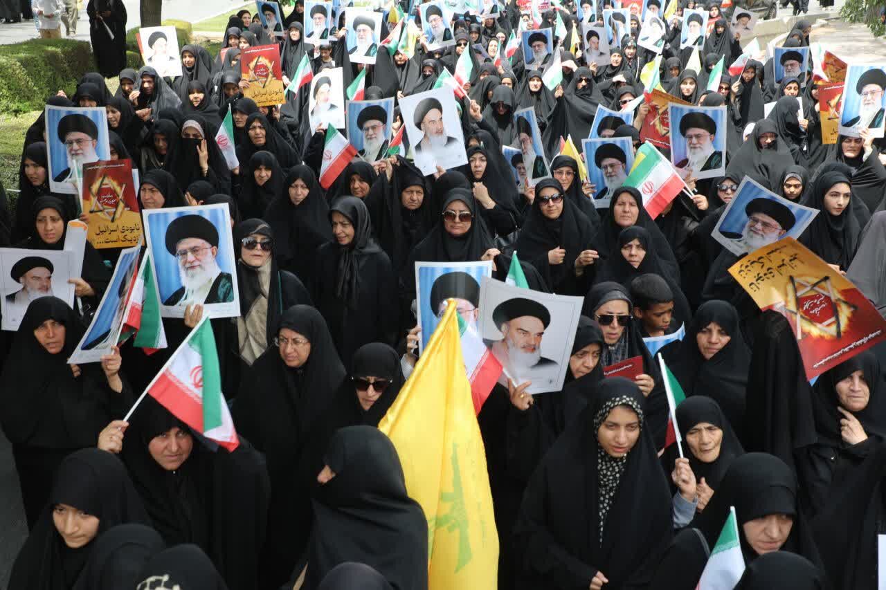 فیلم | راهپیمایی جمعههای خشم و نصر در شهرکرد