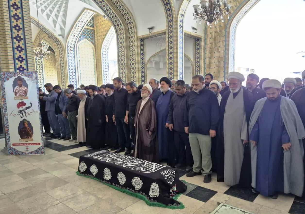 پیکر مادر شهیدان عبادی و همسر امام جمعه سابق مشهد تشییع شد + فیلم