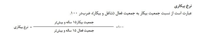 نرخ بیکاری ۶.۹ درصدی سمنان در بهار ۱۴۰۴ + جدول