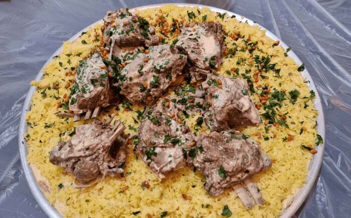 طرز تهیه منسف؛ غذای خوش طعم اردنی