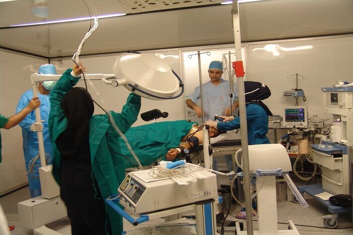 بیمارستانهای سیار سپاه، مرهمی بر زخمهای مردم دیار نخل و آفتاب