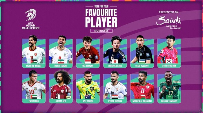 طارمی در بین ۱۲ نامزد نهایی بهترین بازیکن آسیا در انتخابی جامجهانی
