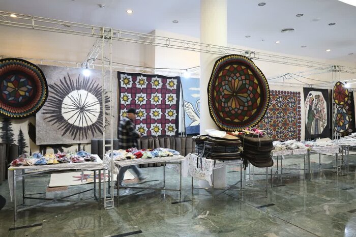 هنر صنعت نمد شهرکرد؛ امید به افقهای جهانی در میانه چالشها