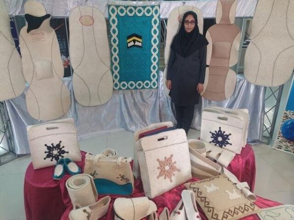 هنر صنعت نمد شهرکرد؛ امید به افقهای جهانی در میانه چالشها