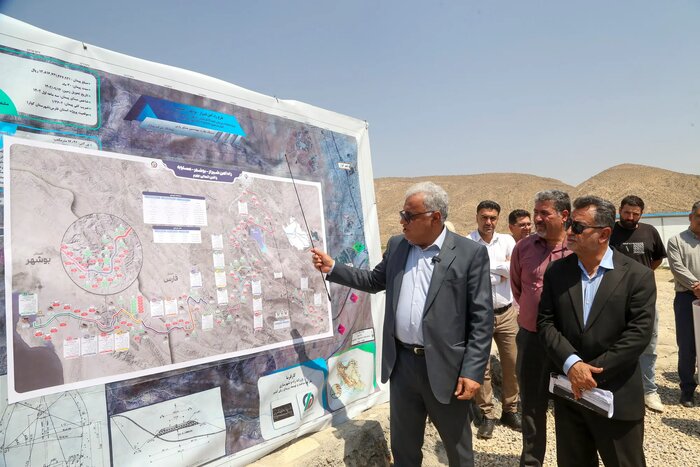سفر استاندار فارس به شهرستان کوار؛ از کلنگ‌زنی نیروگاه خورشیدی تا پیگیری پروژه‌های عمرانی