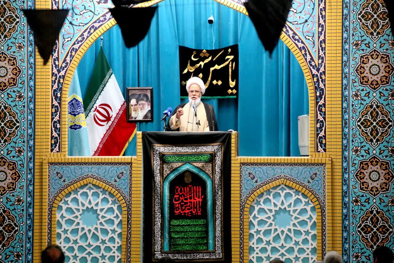 امام جمعه کرمانشاه: آمریکا شریک مستقیم جنایات رژیم صهیونیستی در غزه است