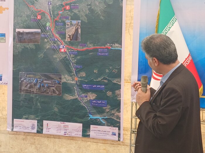 وزیر نیرو کلنگ طرح آبرسانی به شهرستان میاندورود را به زمین زد