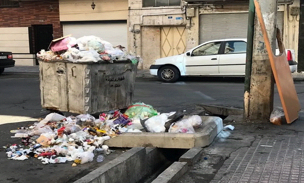 زبالهها؛ میهمان همیشگی مخازن در پایتخت؟