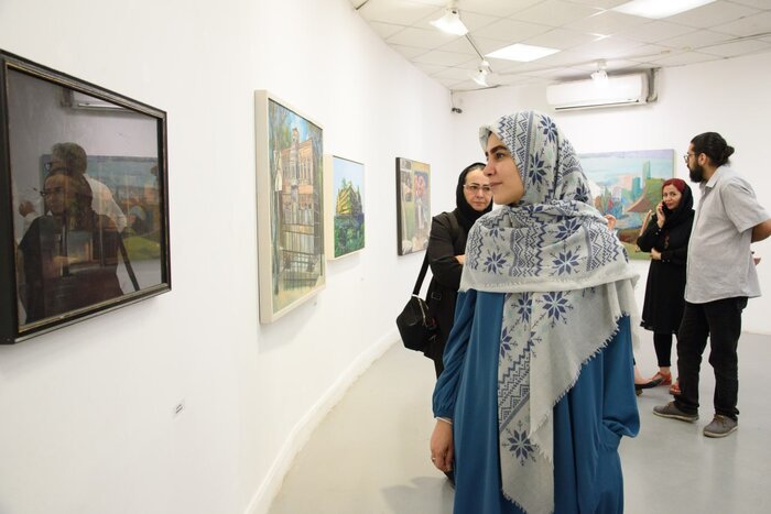 بخش دوم نمایشگاه «به گزارش زنان» در خانه هنرمندان ایران افتتاح شد