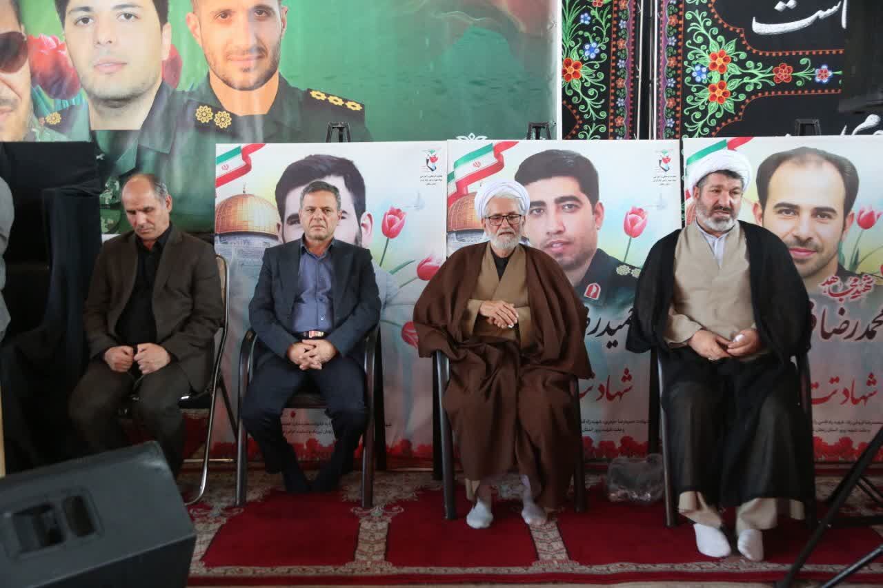 اربعین شهدای اقتدار در زنجان گرامی داشته شد