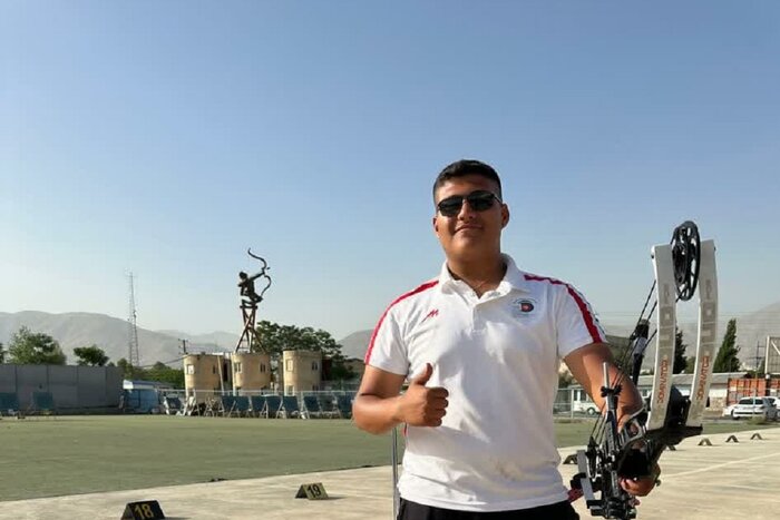 طلای کشوری برای تیرانداز نوجوان بیرجندی/ خداپرست قهرمان شد