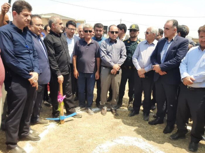 آغاز ساخت چهار پروژه ورزشی در گنبدکاووس با حضور نایبرئیس مجلس