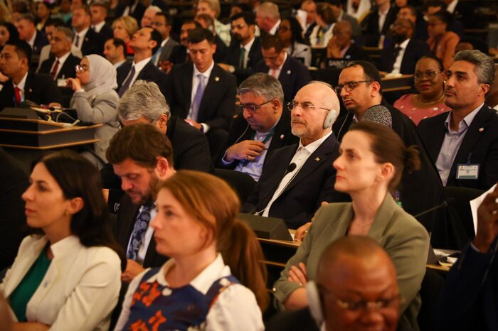 ششمین کنفرانس رؤسای مجالس جهان در ژنو افتتاح شد