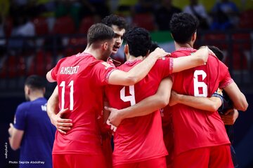 والیبال نوجوانان جهان؛ صعود ایران به یک چهارم نهایی با پیروزی مقابل بلژیک