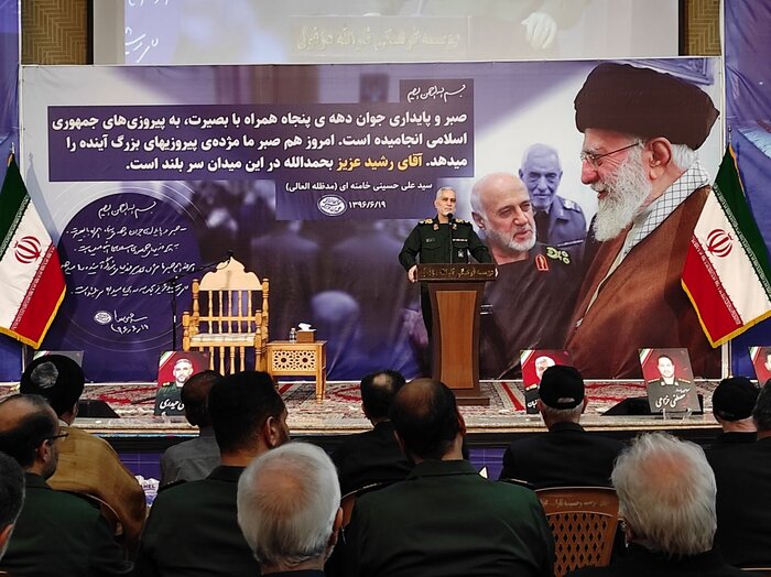 مشاور عالی فرماندهی قرارگاه خاتم الانبیا: سردار رشید تکرار شدنی نیست