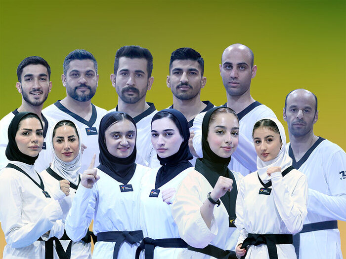 قهرمانی پاراتکواندو ایران در آسیا و معرفی پرچمداران کاروان در چنگدو