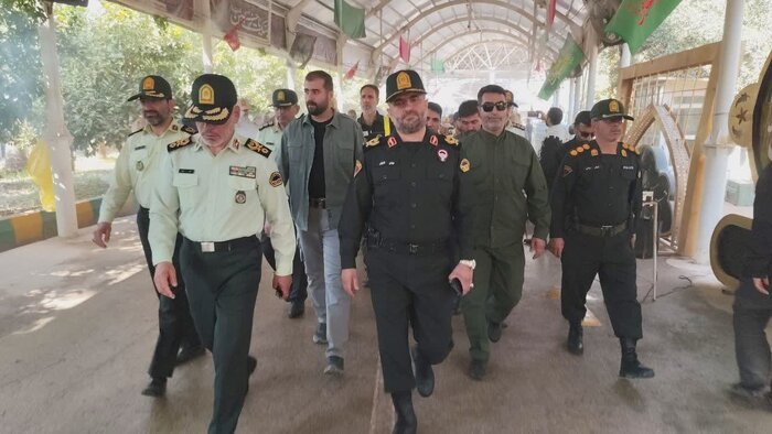 تسهیل در تردد زائران اربعین با راه اندازی ۲۳ ایستگاه پلیس در استان کرمانشاه