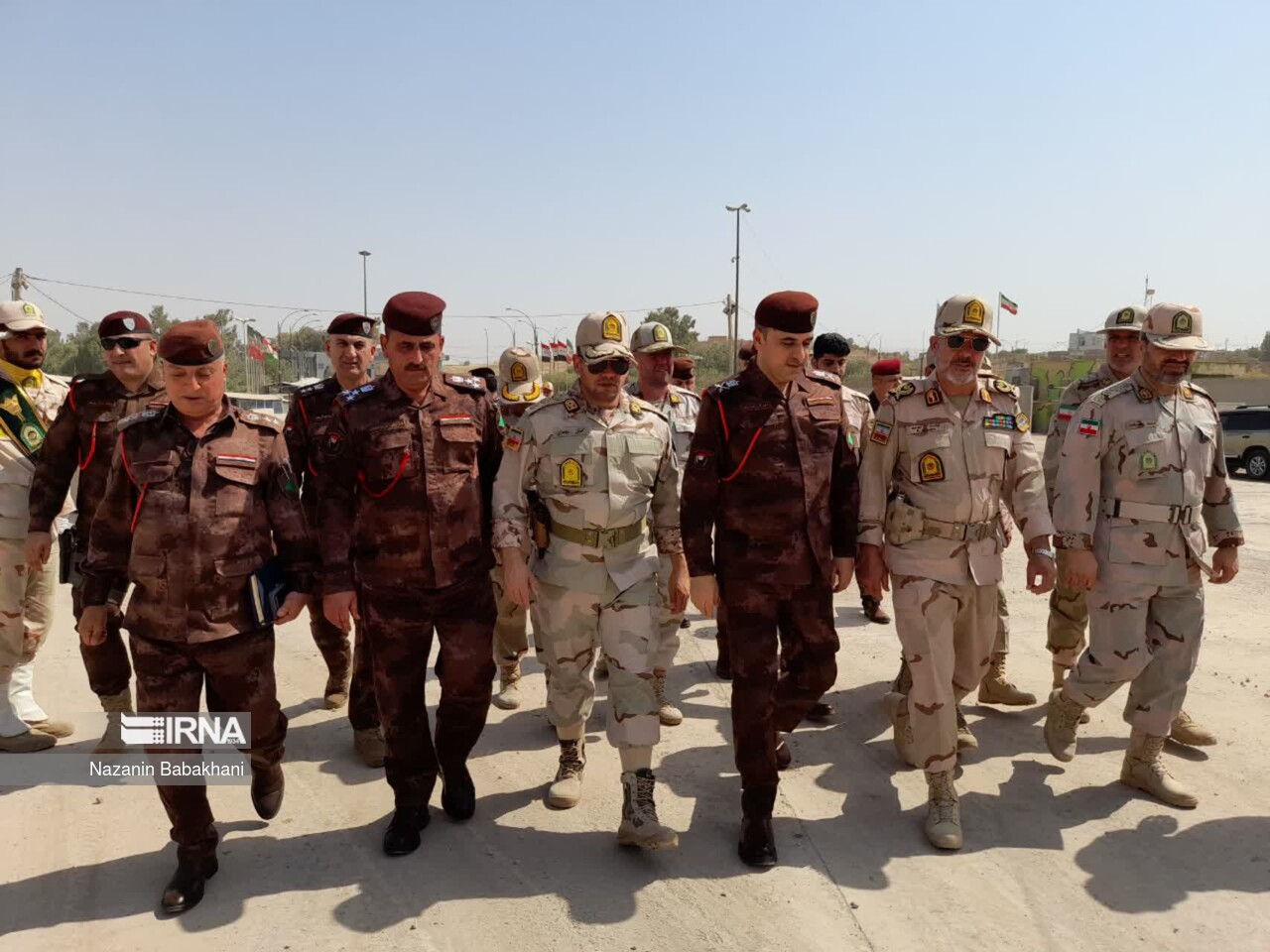 إيراني والعراق يؤكدان على تعزيز أمن الحدود