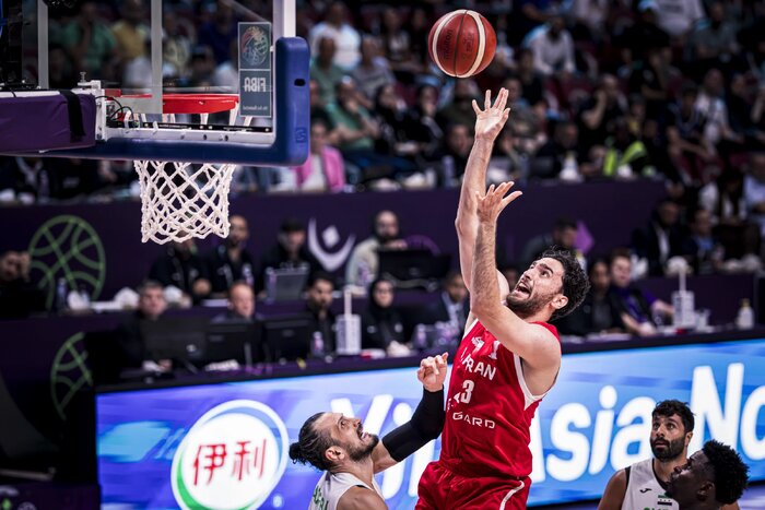 بسکتبال کاپ آسیا؛ دو نیمه متفاوت و یک پیروزی آسان برای ایران