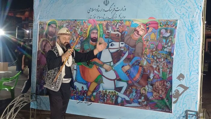 اجرای متنوع برنامه‌های فرهنگی و هنری در مرز چذابه برای زائران اربعین 