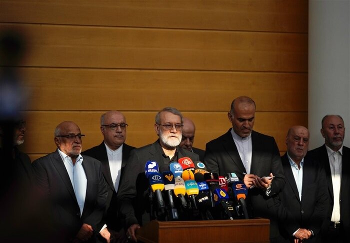 بازتاب سفر لاریجانی به بیروت در رسانههای عبریزبان / هدف این سفر تقویت محور مقاومت است