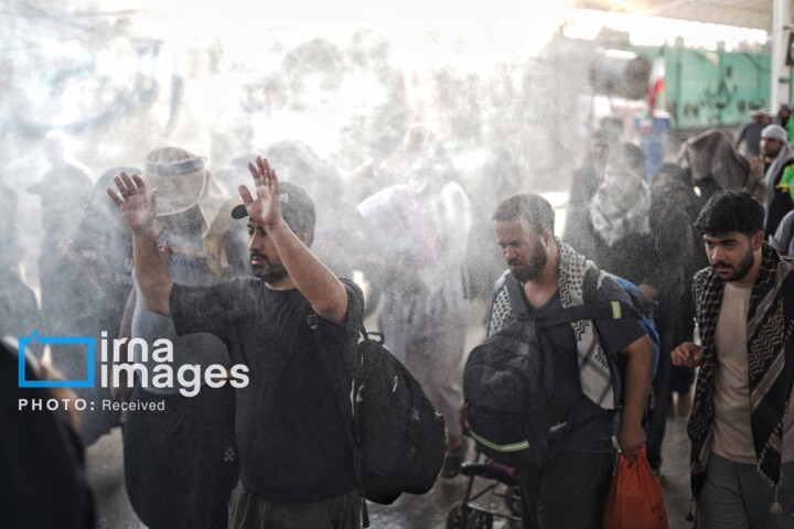 بازگشت پرشور زائران از مرز مهران؛ تردد بیش از سه میلیون نفر از ابتدای ماه صفر