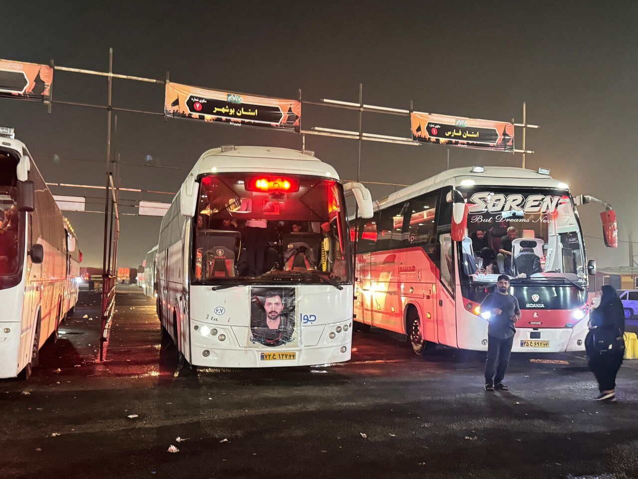 بازگشت ۱۳ هزار زائر بوشهری اربعین با ۴۲۵ سرویس حمل و نقل عمومی بازگشت ۱۳ هزار زائر بوشهری اربعین با ۴۲۵ سرویس حمل و نقل عمومی