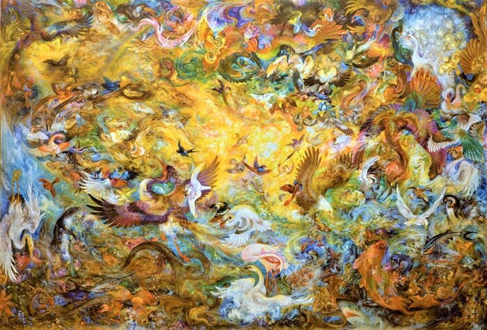 هفت آینه نور: نگاهی به آثار محمود فرشچیان