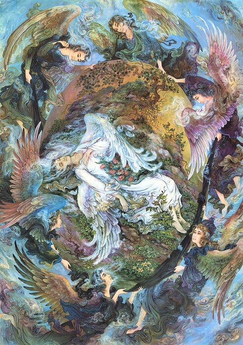 هفت آینه نور: نگاهی به آثار محمود فرشچیان