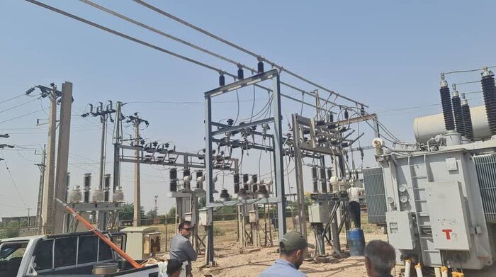 پست برق ۱۳۲ کیلوولت دژپل دزفول بهینه‌سازی شد