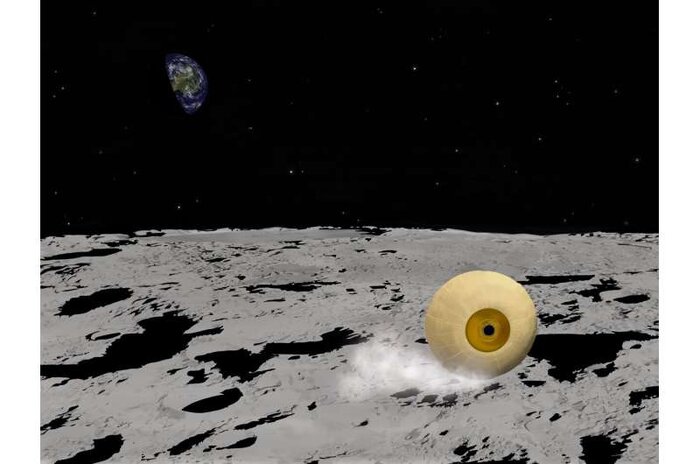 ربات کروی ناسا که واژگون نمیشود + فیلم