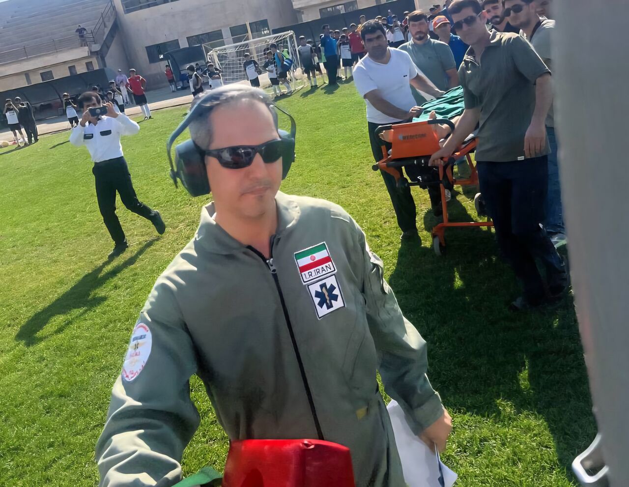 نجات جوان ۲۰ ساله توسط اورژانس هوایی کردستان