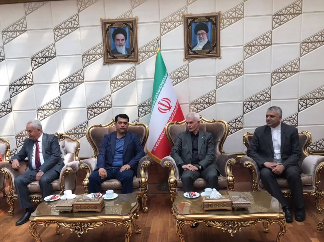 رئيس لجنة الشباب والرياضة الطاجيكي يزور إيران رئيس لجنة الشباب والرياضة الطاجيكي يزور إيران