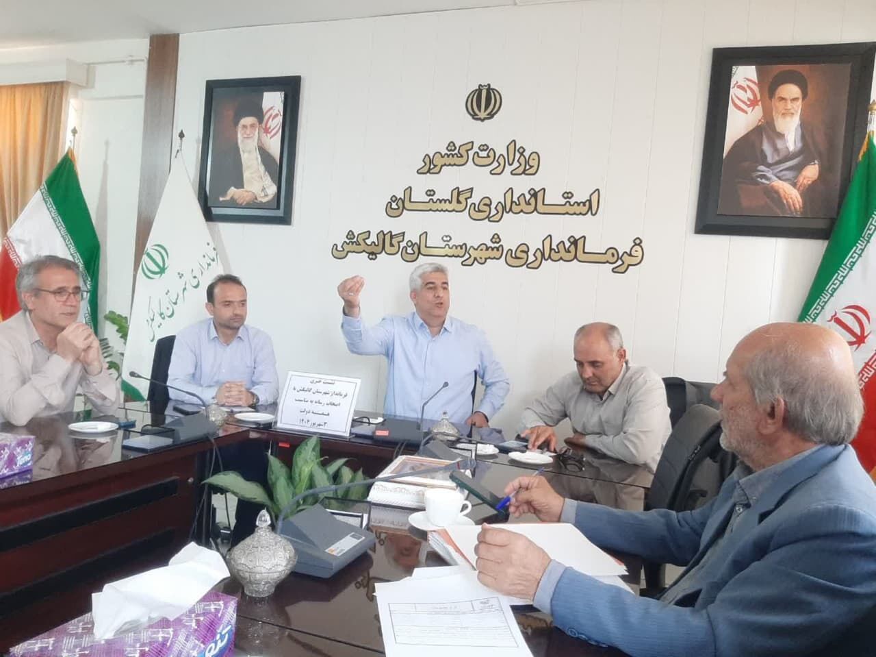 فرماندار گالیکش: پاسخگویی شفاف، سرلوحه کار مدیران دولت چهاردهم است