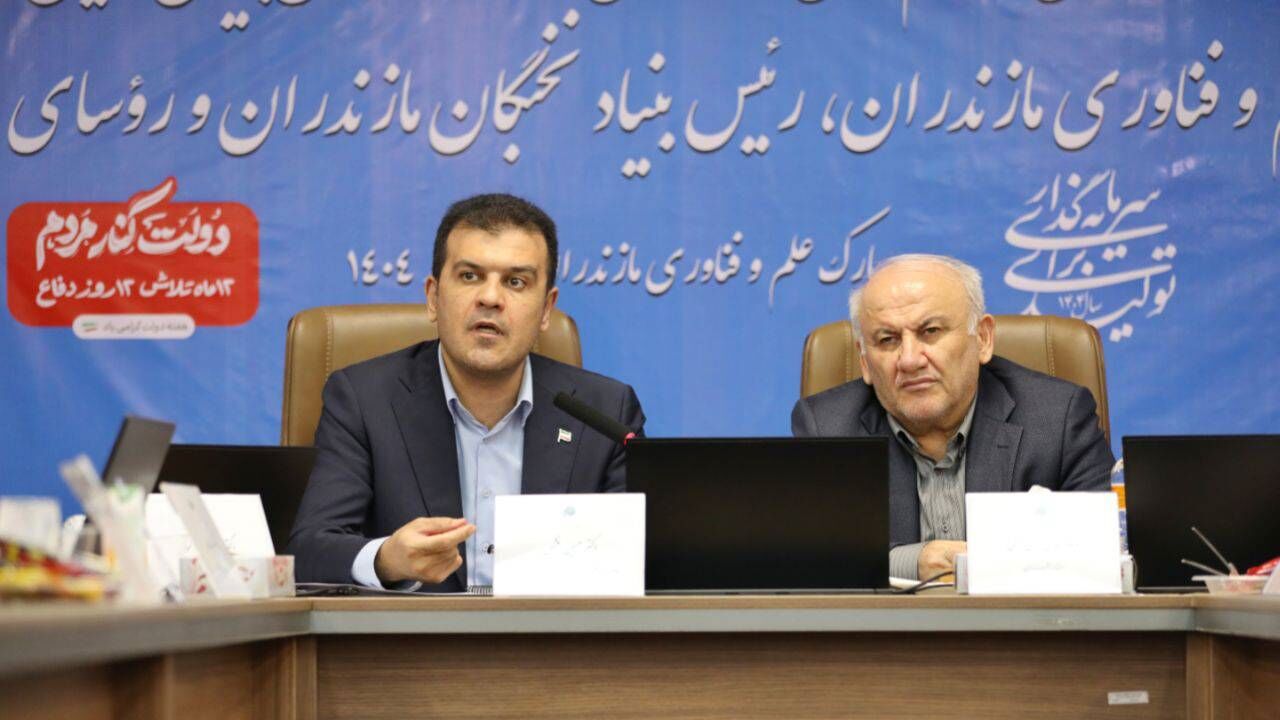 افشین: بیش از یک همت بودجه به بنیاد ملی علم ایران اختصاص یافت