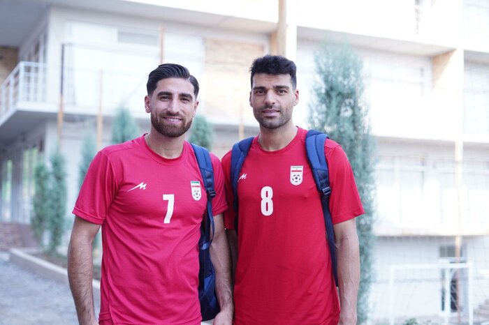 کاپیتانها به اردوی تیم ملی فوتبال اضافه شدند + عکس