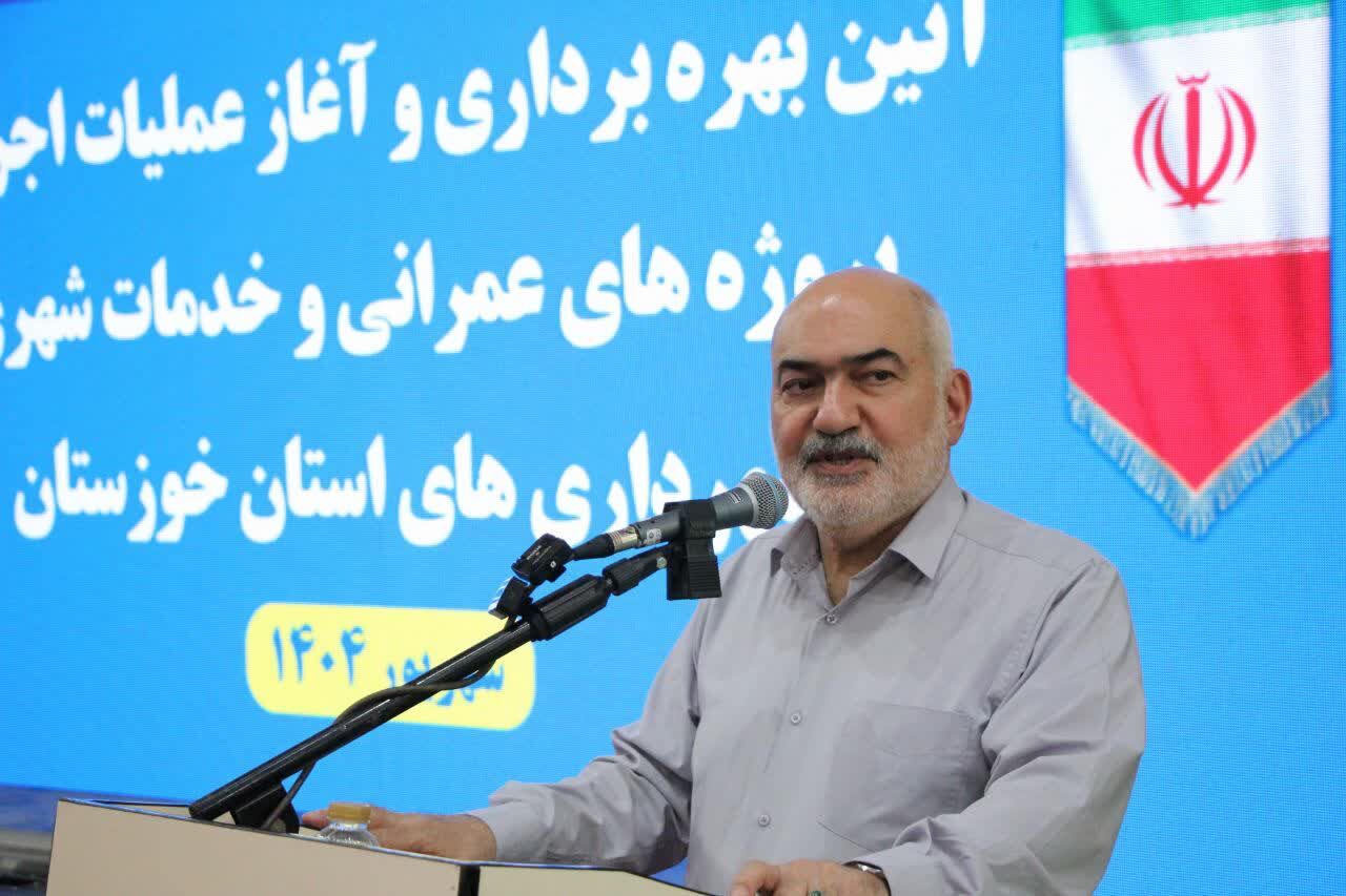 استاندار: هزینهکرد منظم حق آلایندگی، چهره شهرهای خوزستان را دگرگون میکند