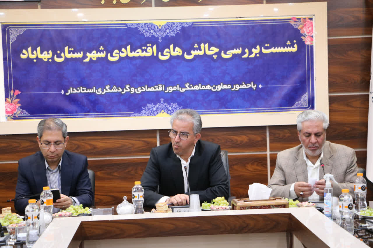 معاون استاندار یزد: توسعه اقتصادی بهاباد با رفع موانع تولید شتاب میگیرد