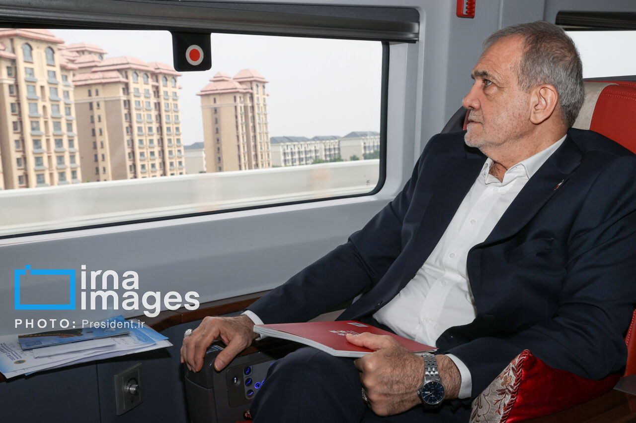 In photos: Iran’s president arrives in Beijing