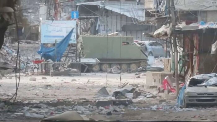 خودروهای زرهی بمبگذاری شده؛ ابزار جدید رژیم اسرائیل برای اشغال شهر غزه