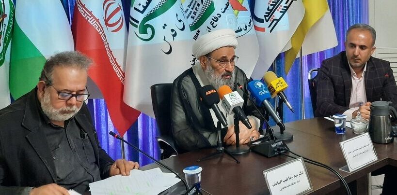 دبيركل جمعيت دفاع از فلسطين: بايد با جريان رسانه اي حامي رژيم صهيونيستي مقابله شود دبيركل جمعيت دفاع از فلسطين: بايد با جريان رسانه اي حامي رژيم صهيونيستي مقابله شود