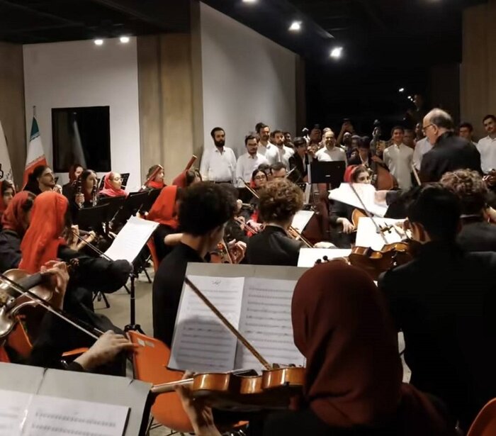 ارکستر سمفونی جوانان به نام ایران رونمایی شد/تداوم حمایت از نسل جوان