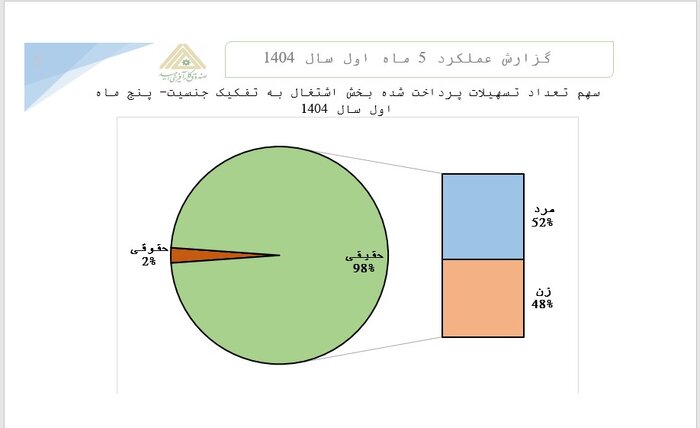 پرداخت تسهیلات کارآفرینی در پنج ماهه امسال ۲ برابر شد