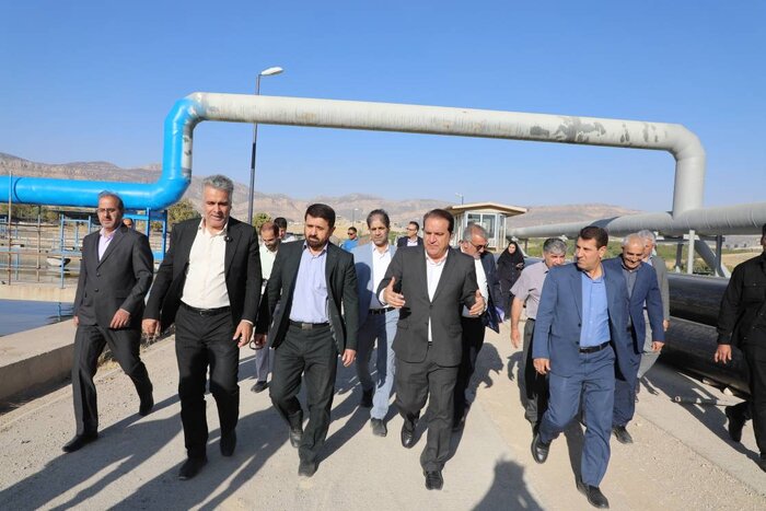 مرحله نخست طرح ارتقای تصفیهخانه فاضلاب ایلام آذرماه بهرهبرداری میشود