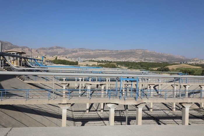 مرحله نخست طرح ارتقای تصفیهخانه فاضلاب ایلام آذرماه بهرهبرداری میشود