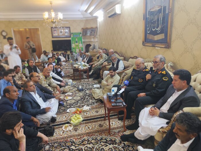 سردار رضایی: اقتدار مرزبانی در گرو وجود نیروهای ولایتمدار و با ایمان است