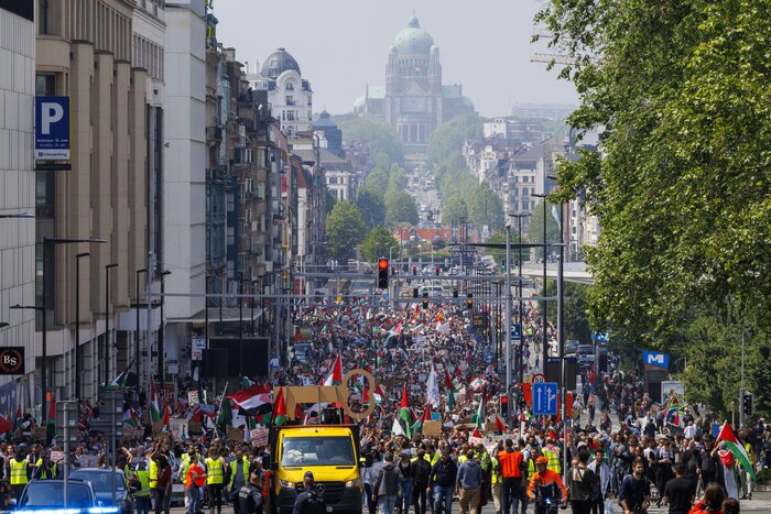 حمایت اروپاییها از غزه؛ از تجمع در خیابان تا کاروان جهانی کمک