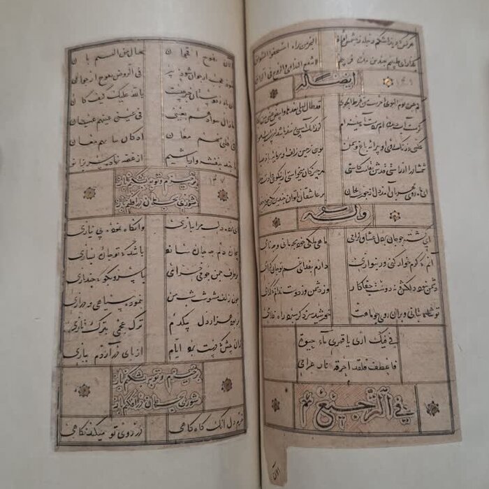 رونمایی از نسخۀ خطی ۶۶۰ ساله دیوان جلال الدّین شاه خوافی در تبریز/ نسخه دوم در مصر